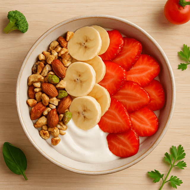 Bowl de Vainilla y Frutilla