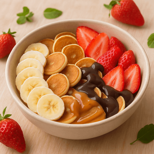 Bowl de Mini Panqueques
