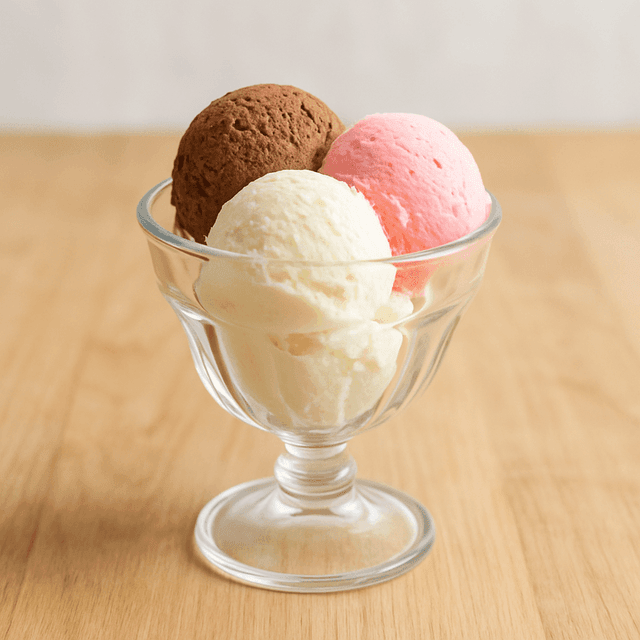 Copa de Helado 3 Sabores