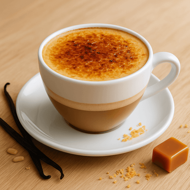 Crème Brûlée Latte