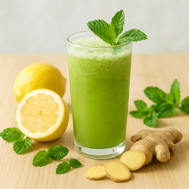 Limonada Menta Jengibre