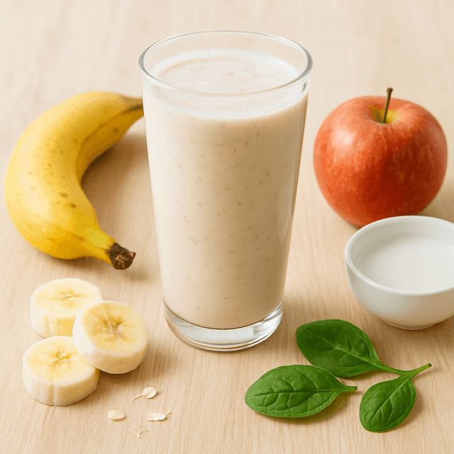 Plátano con Leche